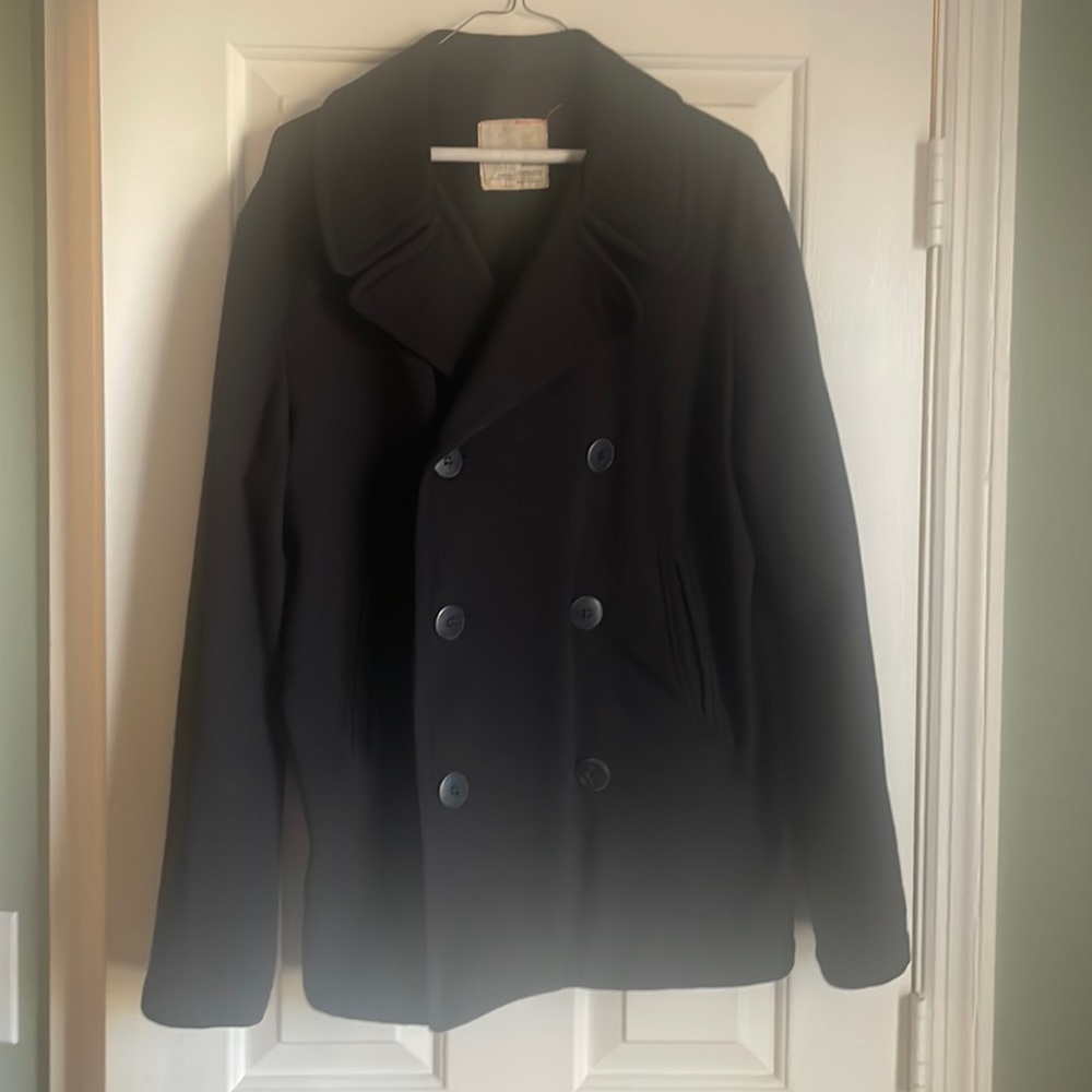 Cotton pea coat from Alternative